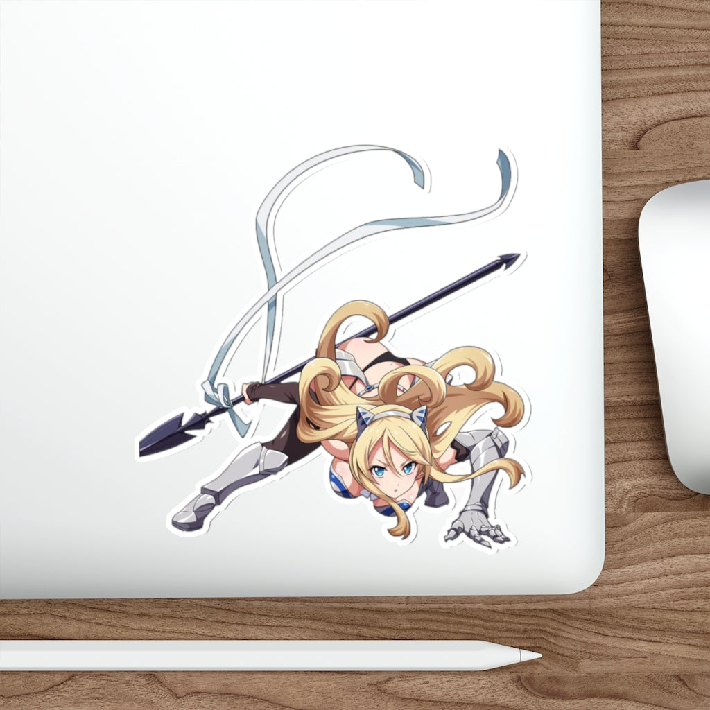 Elina Queen's Blade Waterproof Sticker - Ecchi Vinyl Decal