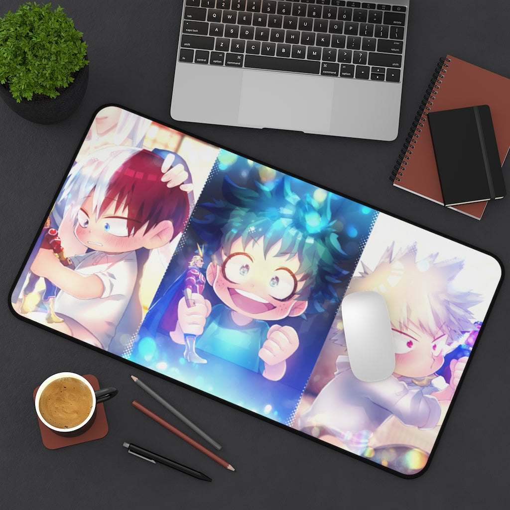 My Hero Academia Mouse Pad / Desk mat - three rivals - The Mouse Pads Ninja Home Decor