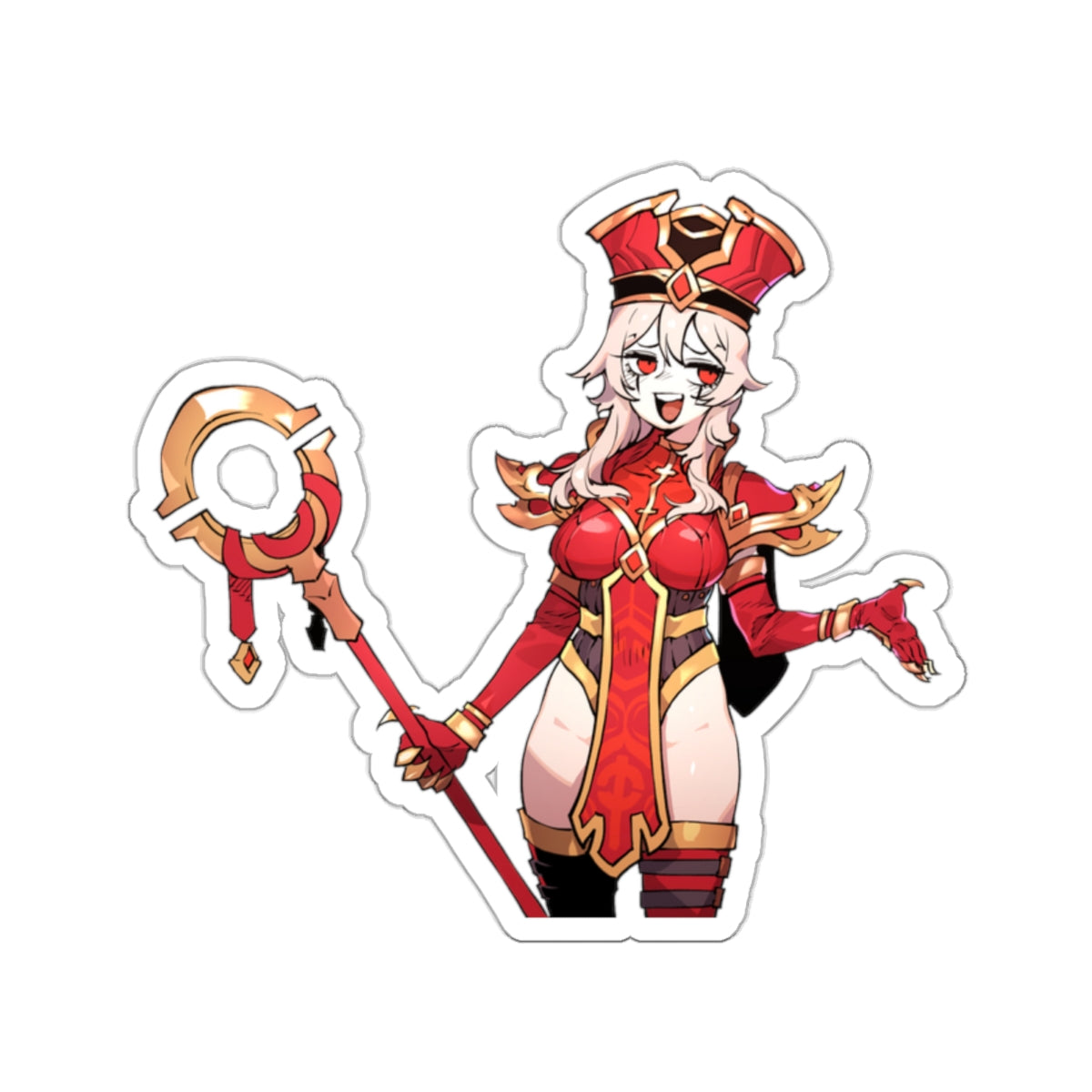 Sally Whitemane Warcraft Waterproof Sticker - Weatherproof Vinyl Car Decal