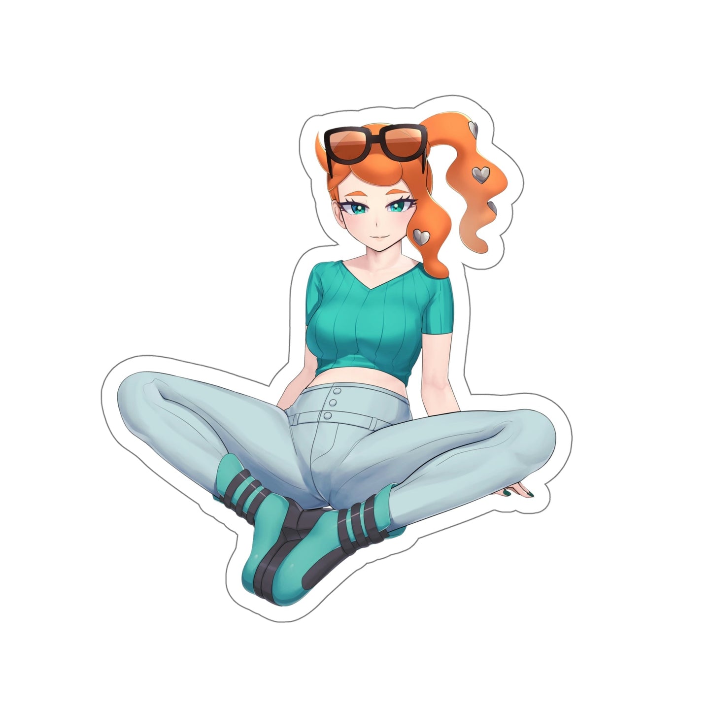 Sexy Sonia Pokemon Waifu Waterproof Sticker - Weatherproof Vinyl Car Decal