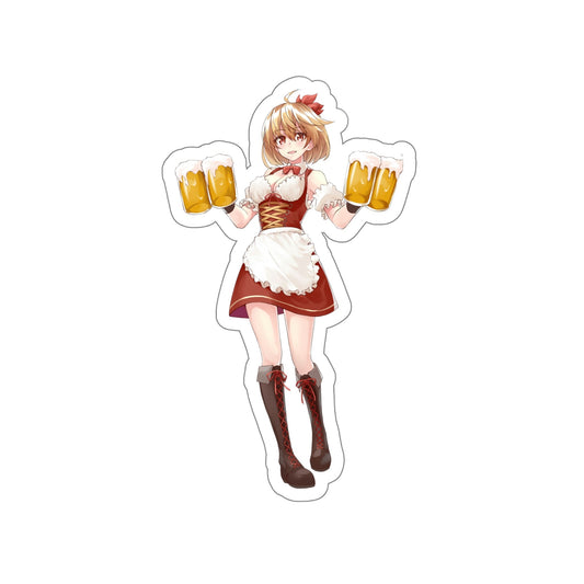 Oktoberfest Beer Shizuha Aki Touhou Sticker - Kawaii Waterproof Decal