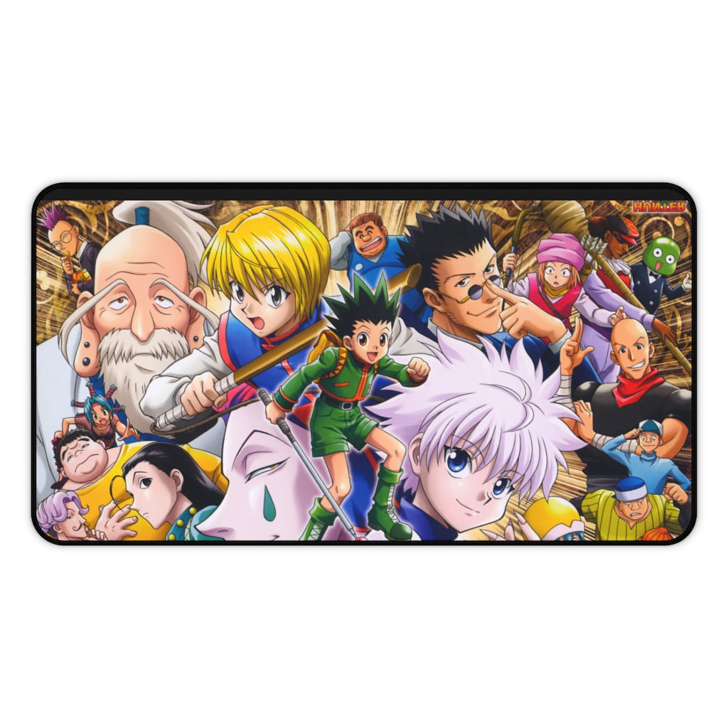 Hunter X Hunter anime Mouse Pad /Desk Mat - All Characters - The Mouse Pads Ninja 12" × 22" Home Decor