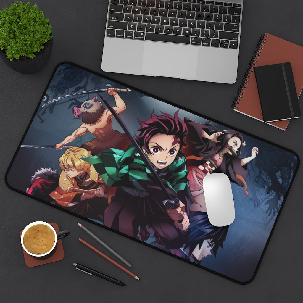 Demon Slayer Mouse pad Anime Large Desk Mat - Main Characters - The Mouse Pads Ninja Home Decor