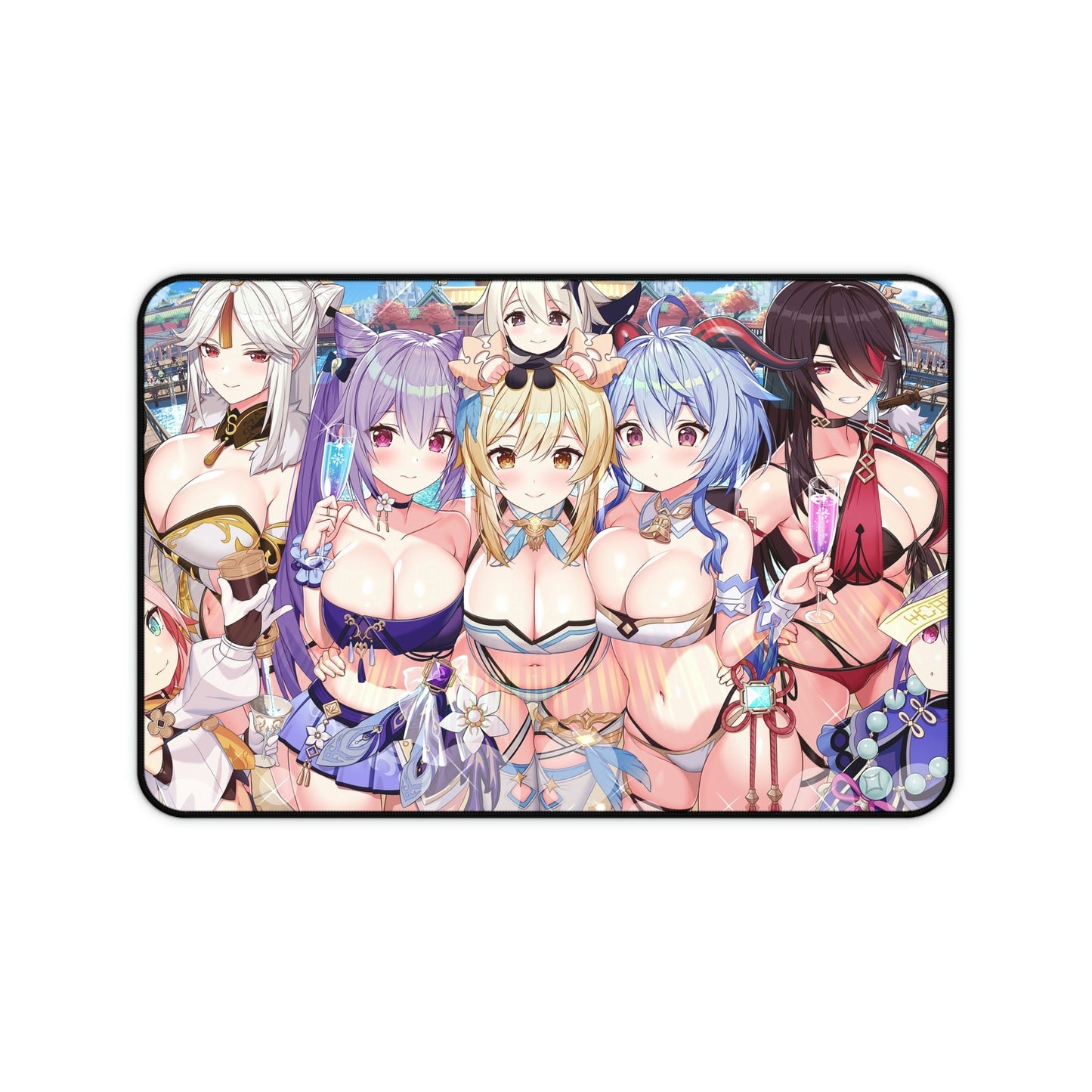 Sexy Genshin Impact Mousepad - Desk Mat - Big Gaming Mouse Pad - Gamer Playmat