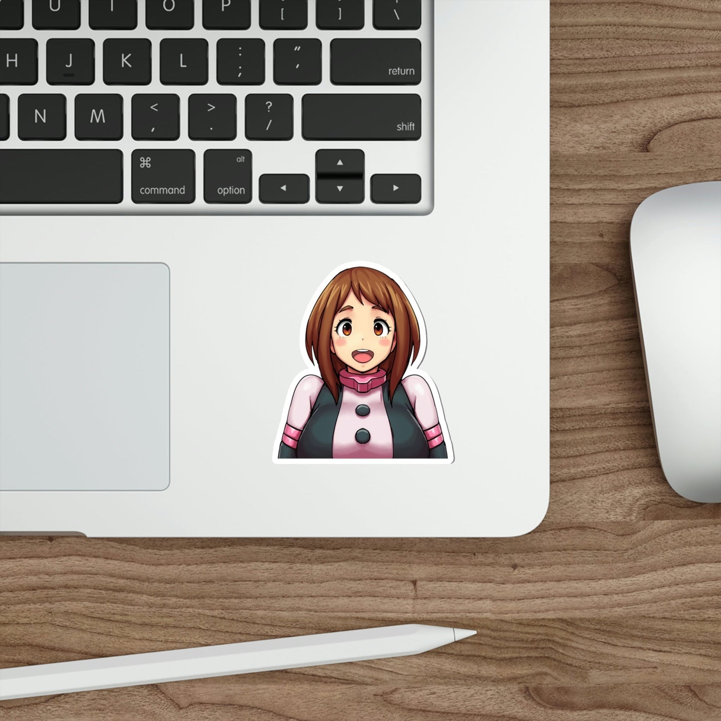 Cute Ochako My Hero Academia Peeker Waterproof Sticker - Weatherproof Vinyl Car Decal