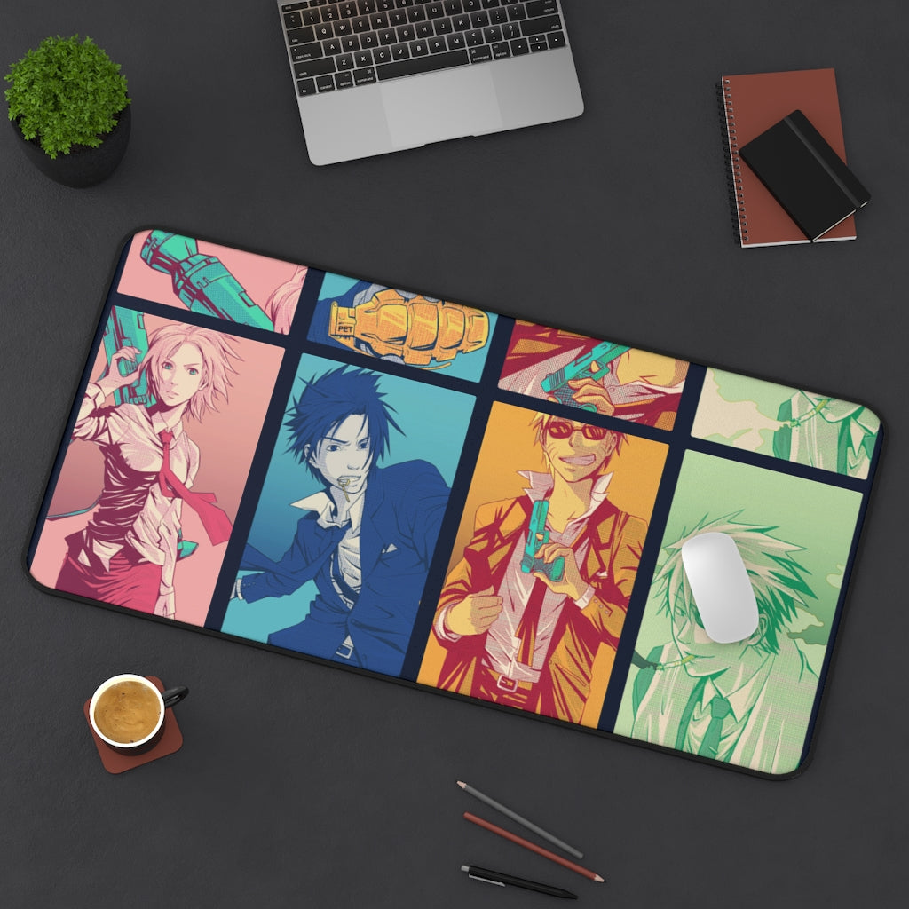 Team 7 - Naruto Shippuden Anime Computer Mouse Pad / Desk Mat - The Mouse Pads Ninja 31" × 15.5" Home Decor