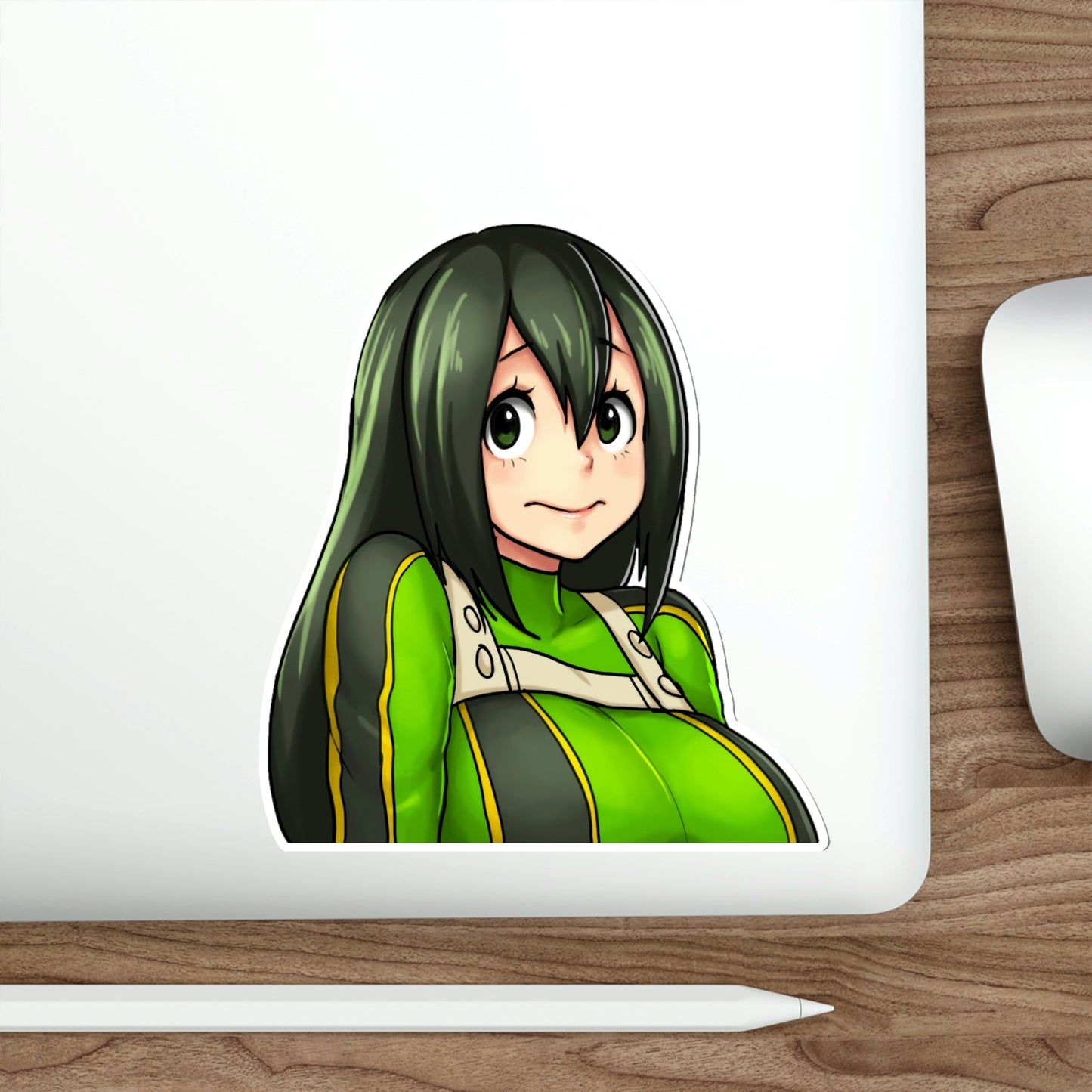 Cute Froppy My Hero Academia Peeker Waterproof Sticker - Weatherproof Vinyl Car Decal