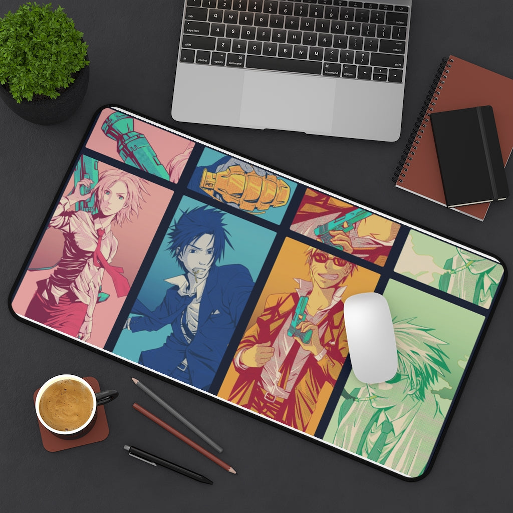 Team 7 - Naruto Shippuden Anime Computer Mouse Pad / Desk Mat - The Mouse Pads Ninja Home Decor