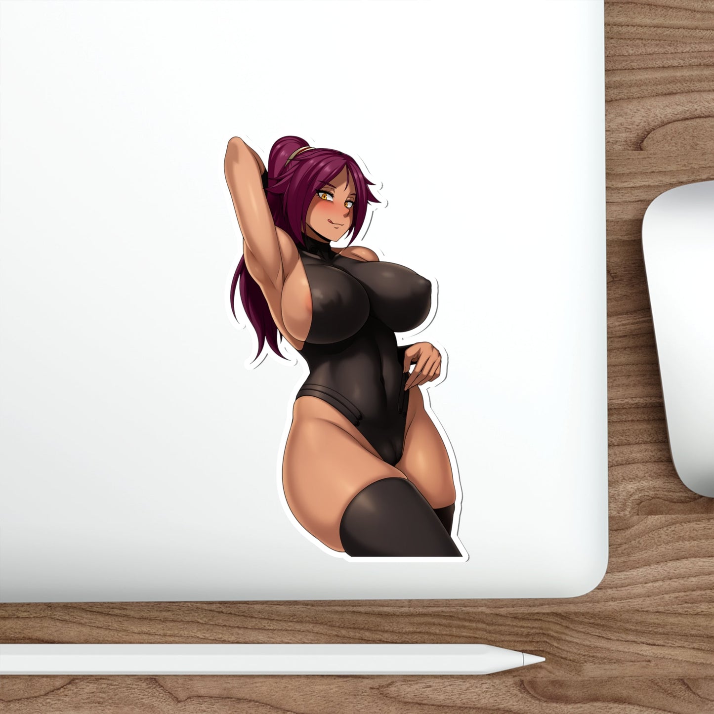 Bleach Anime Sexy Shihouin Yoruichi Waterproof Sticker - Ecchi Vinyl Decal