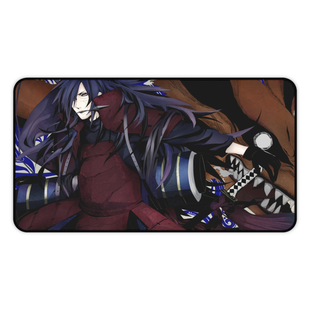 Uchiha madara - Naruto Shippuden Anime Computer Mouse Pad / Desk Mat - The Mouse Pads Ninja 12" × 22" Home Decor