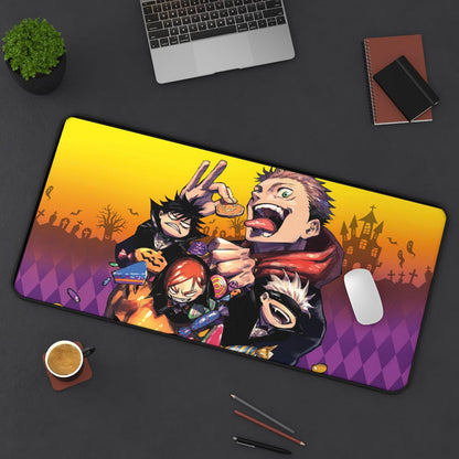 Jujutsu Kaisen Large Mouse pad / Desk mat - Satoru Gojo \ Yuji Itadori \ Sukuna \ Megumi Fushiguro - The Mouse Pads Ninja 31" × 15.5" Home Decor