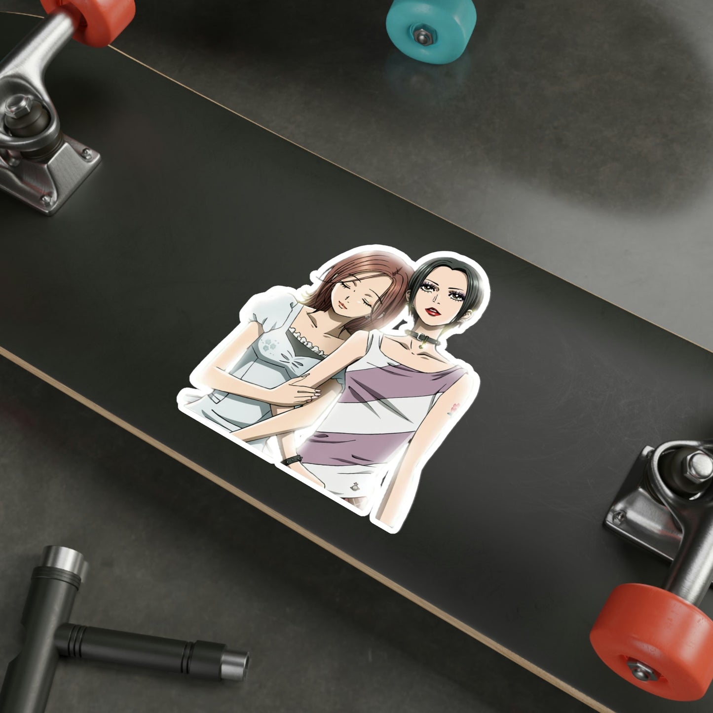 Komatsu and Osaki Nana Anime Sticker - Kawaii Waterproof Decal