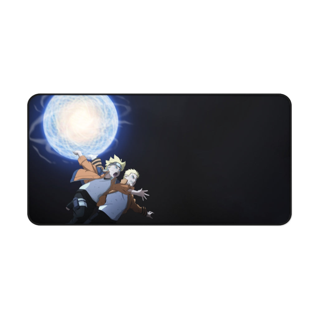 Naruto Anime Mouse Pad / Desk Mat - Father-Son Rasengan - The Mouse Pads Ninja Home Decor