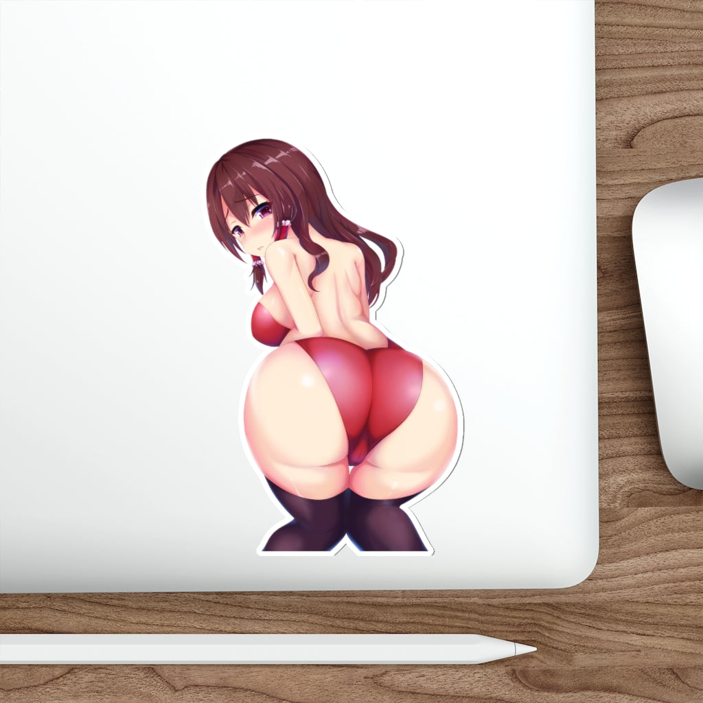 Touhou Big Butt Hakurei Reimu Waterproof Sticker - Ecchi Vinyl Decal