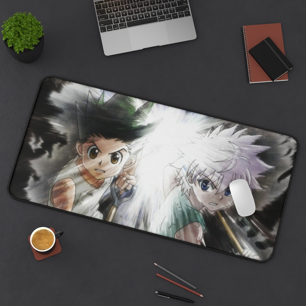 Hunter X Hunter anime Mouse Pad /Desk Mat - Gon & Killua Mouse Pad - The Mouse Pads Ninja 31" × 15.5" Home Decor