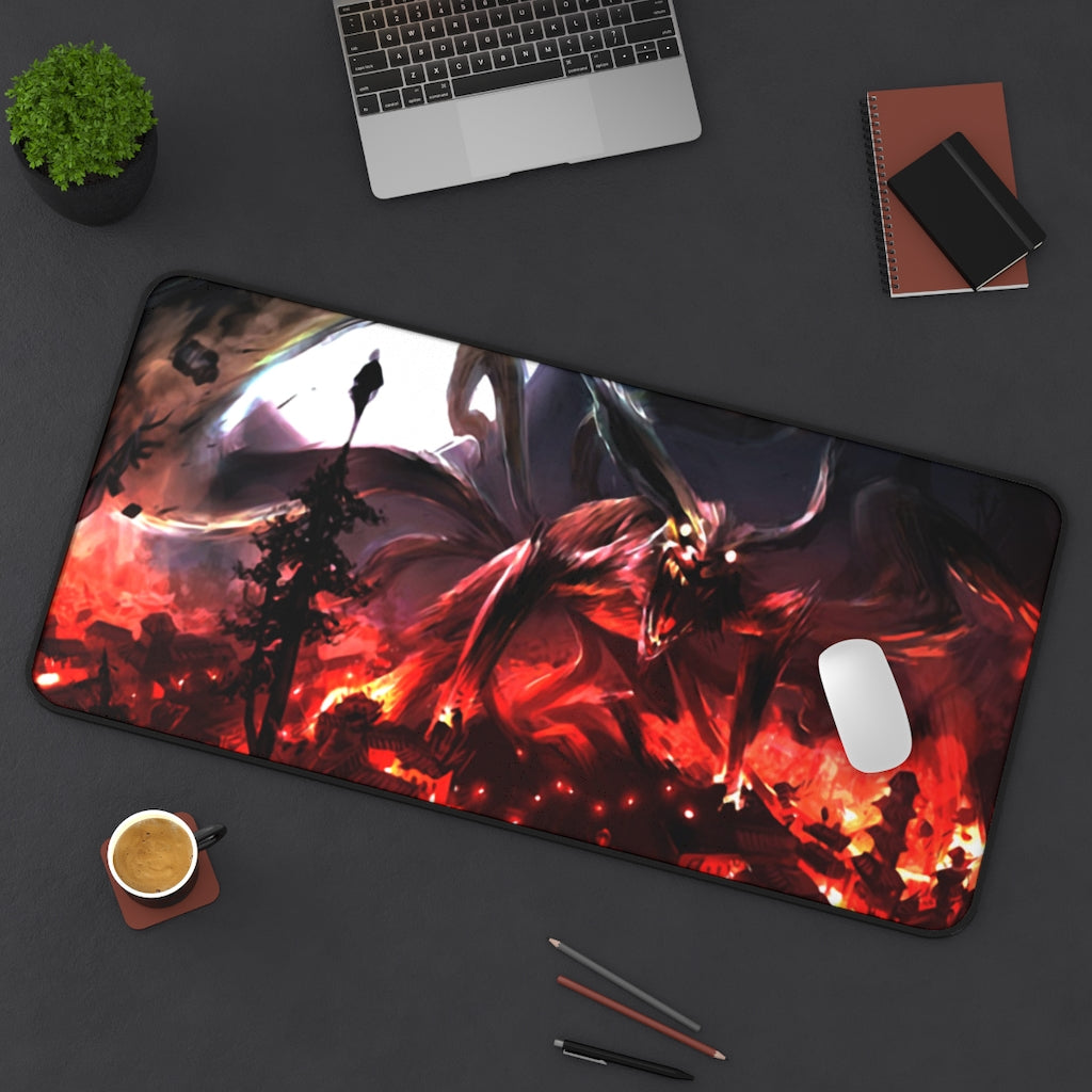 Naruto Anime Mouse Pad / Desk Mat - Nine tailed beast - The Mouse Pads Ninja 31" × 15.5" Home Decor