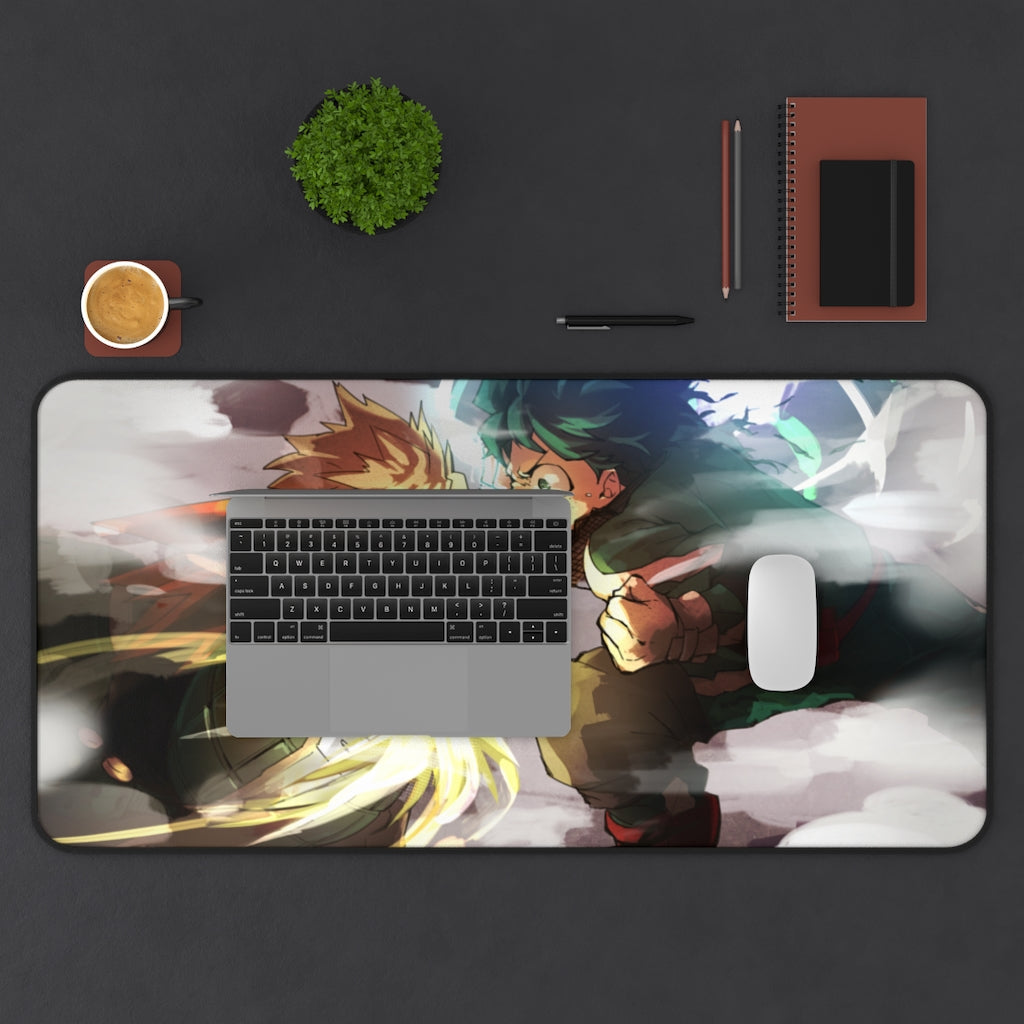 My Hero Academia Mouse Pad / Desk mat - Deku vs Bakugo - The Mouse Pads Ninja Home Decor