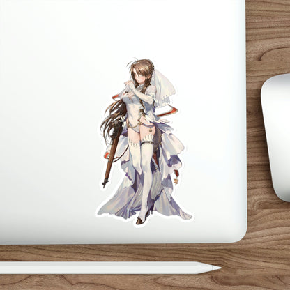 Sexy Bride Lee Enfield Girls Frontline Waterproof Sticker - Weatherproof Vinyl Car Decal