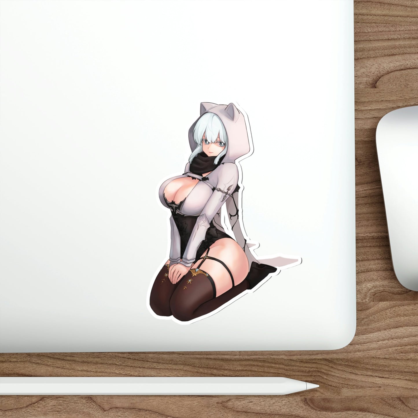 Lost Ark Neko Waifu Waterproof Sticker - Weatherproof Vinyl Car Decal