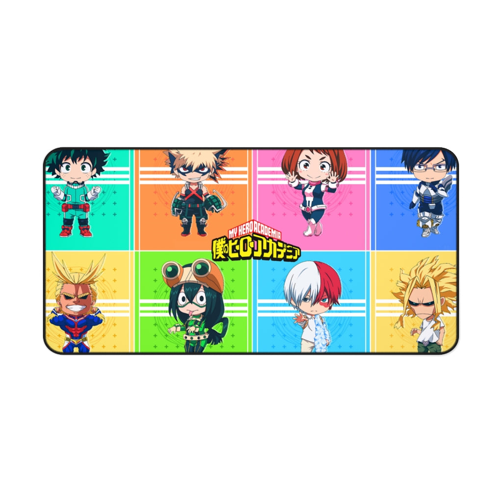 My Hero Academia Mouse Pad / Desk mat - Kawai style - The Mouse Pads Ninja Home Decor