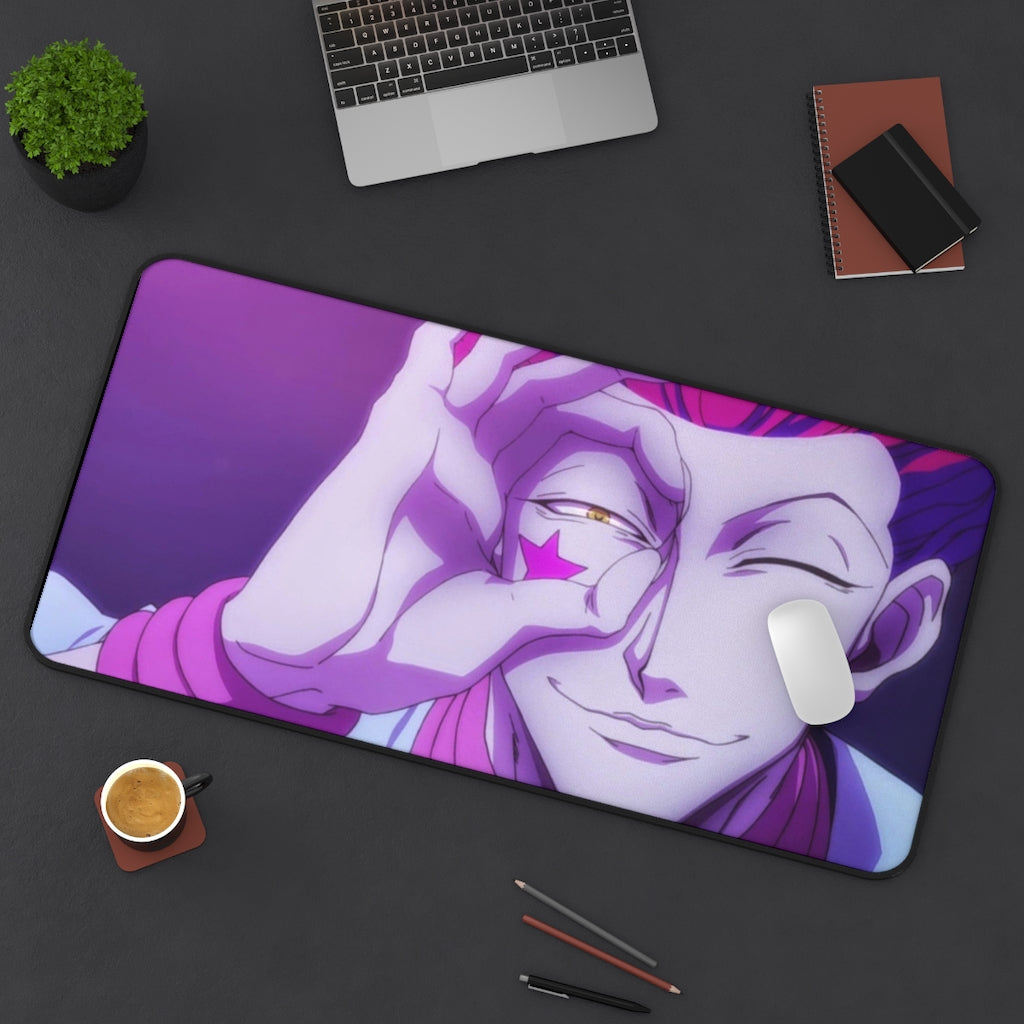 Hunter X Hunter anime Mouse Pad /Desk Mat - Hisuka the joker - The Mouse Pads Ninja 31" × 15.5" Home Decor