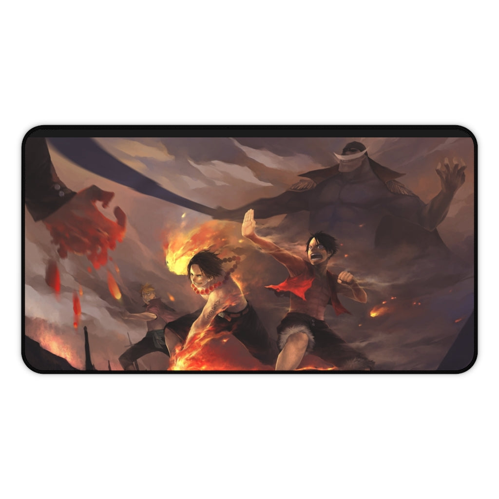 Marine Ford war - One Piece Non-Slip Mouse Pad / Desk Mat - The Mouse Pads Ninja 12" × 22" Home Decor