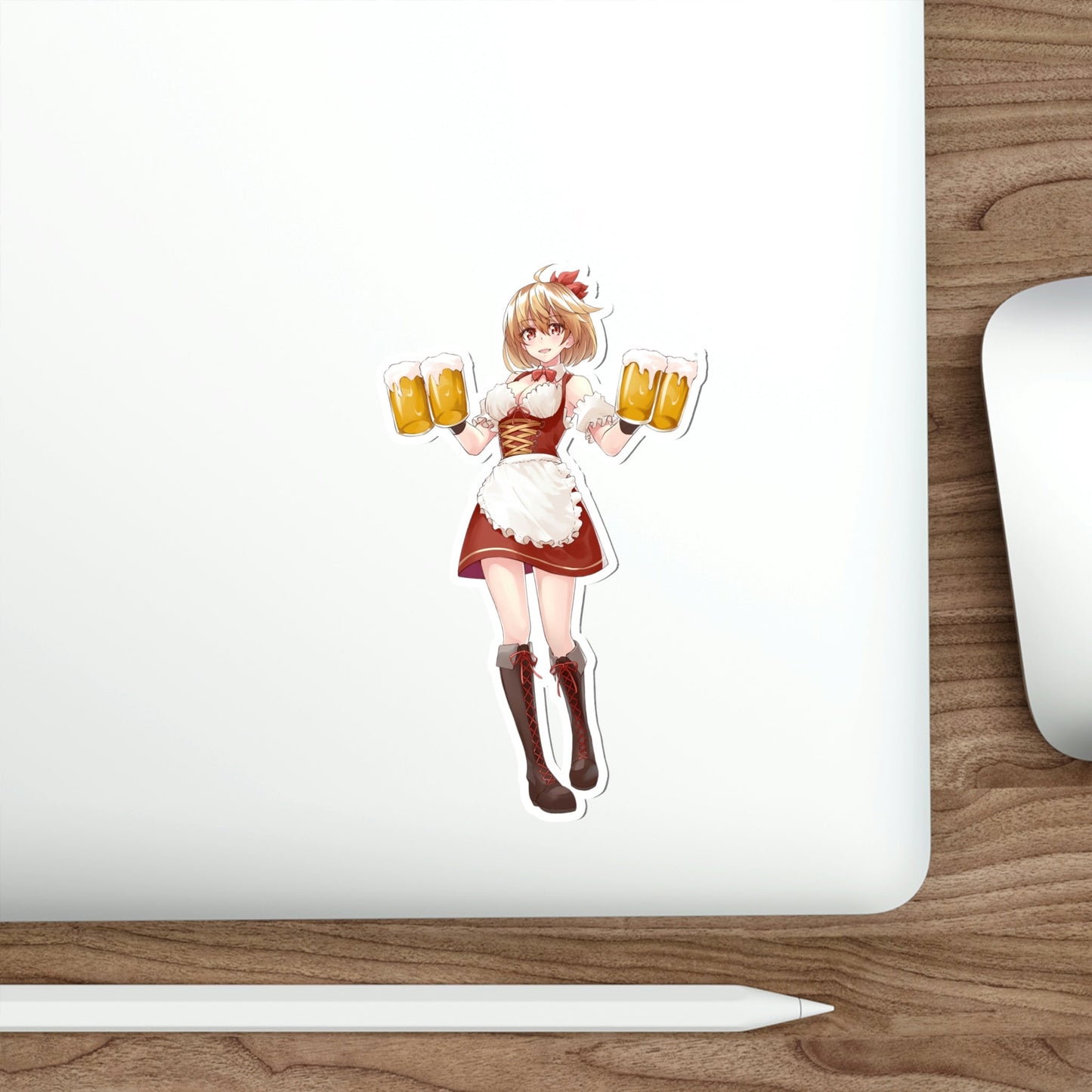 Oktoberfest Beer Shizuha Aki Touhou Sticker - Kawaii Waterproof Decal