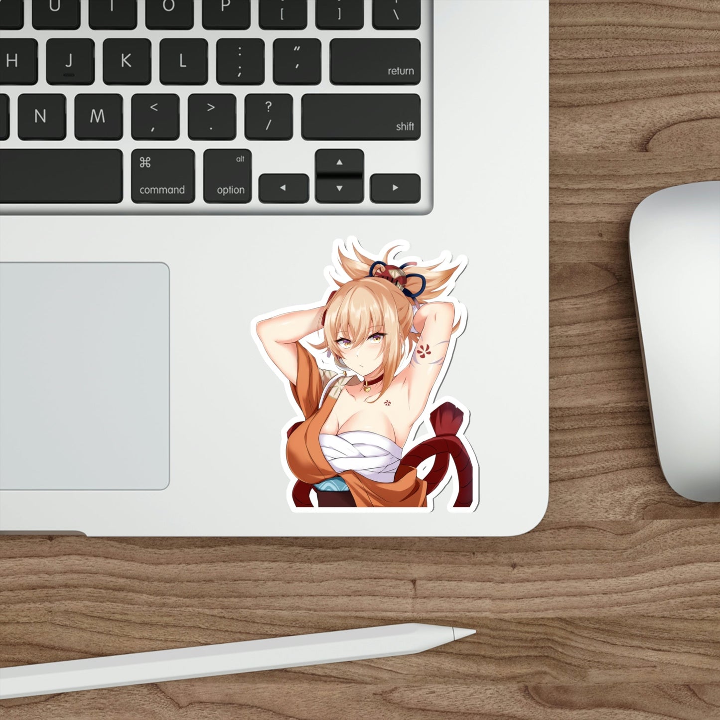 Genshin Impact Sexy Yoimiya Waterproof Sticker - Weatherproof Vinyl Car Decal