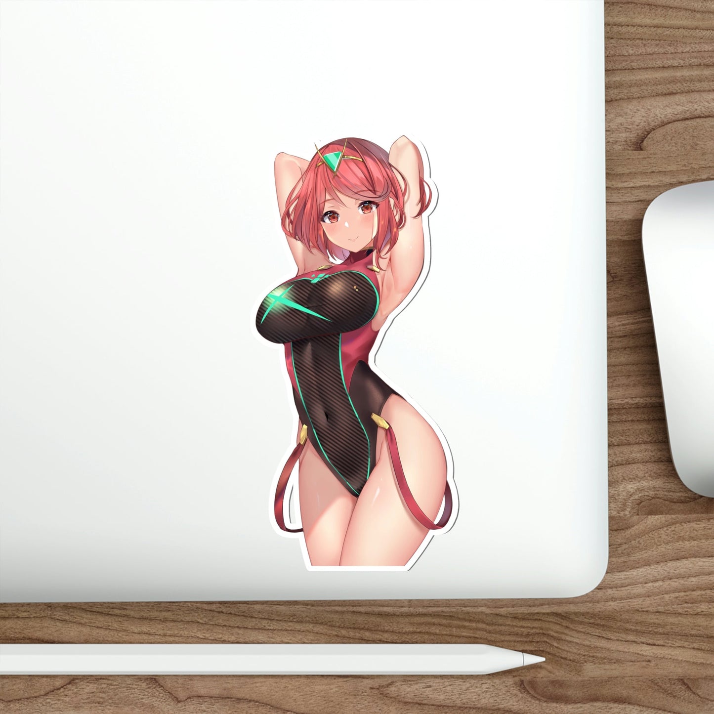 Xenoblade Pyra Swimsuit Waterproof Sticker - Ecchi Vinyl Decal