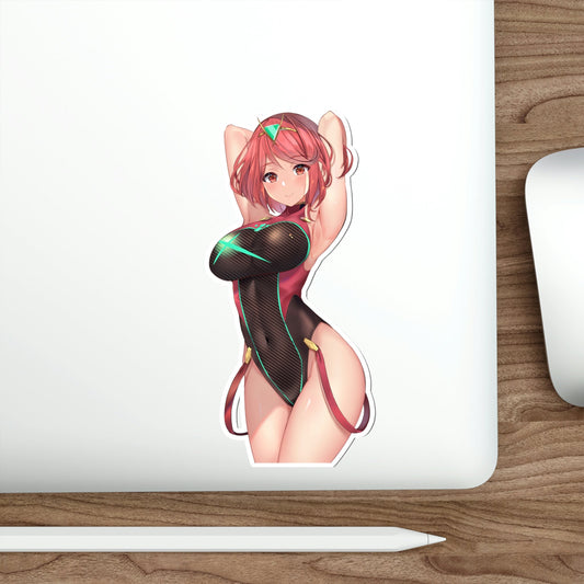 Xenoblade Pyra Swimsuit Waterproof Sticker - Ecchi Vinyl Decal