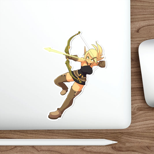 Evangelyne Bow Wakfu Waterproof Sticker - Weatherproof Vinyl Car Decal