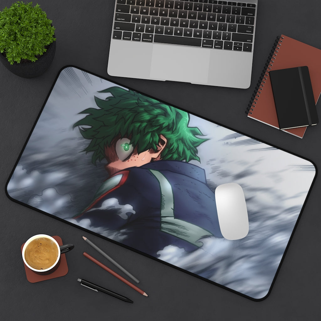 My Hero Academia Mouse Pad / Desk mat - Deku Izuku Midoriya ( Anger mode ) - The Mouse Pads Ninja Home Decor