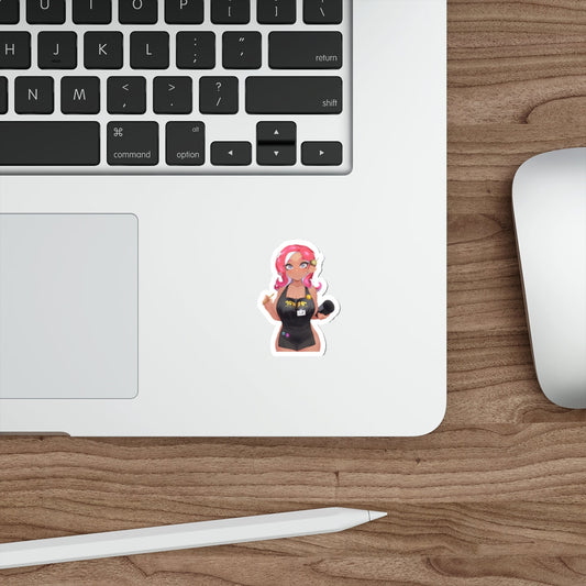 Splatoon Sexy Barrista Agent 8 Waterproof Sticker - Ecchi Vinyl Decal