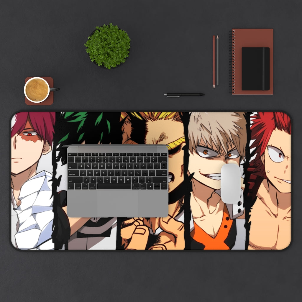 My Hero Academia Mouse Pad / Desk mat - All Heroes assemble - The Mouse Pads Ninja Home Decor