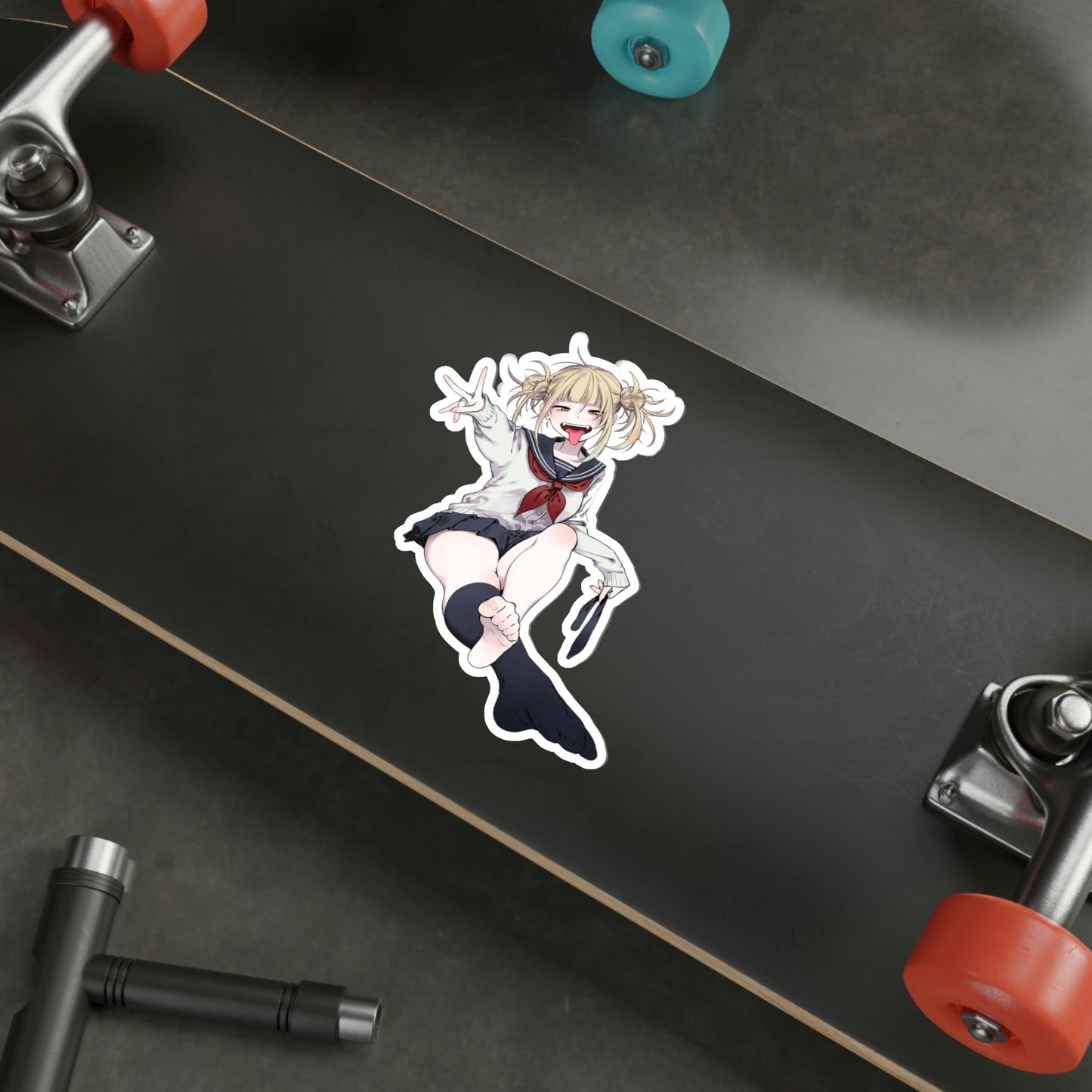 Himiko Toga Feet My Hero Academia MHA Waterproof Sticker - Weatherproof Vinyl Car Decal