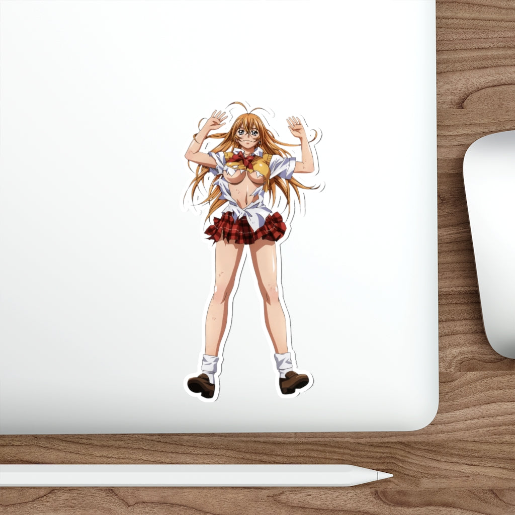 Ikkitousen Torn Clothes Sexy Hakufu Sonsaku Waterproof Sticker - Ecchi Vinyl Decal