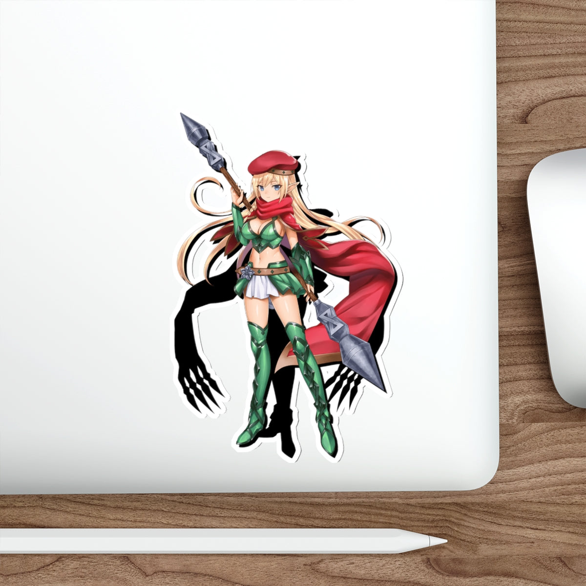 Alleyne Queen's Blade Waterproof Sticker - Weatherproof Vinyl Car Decal