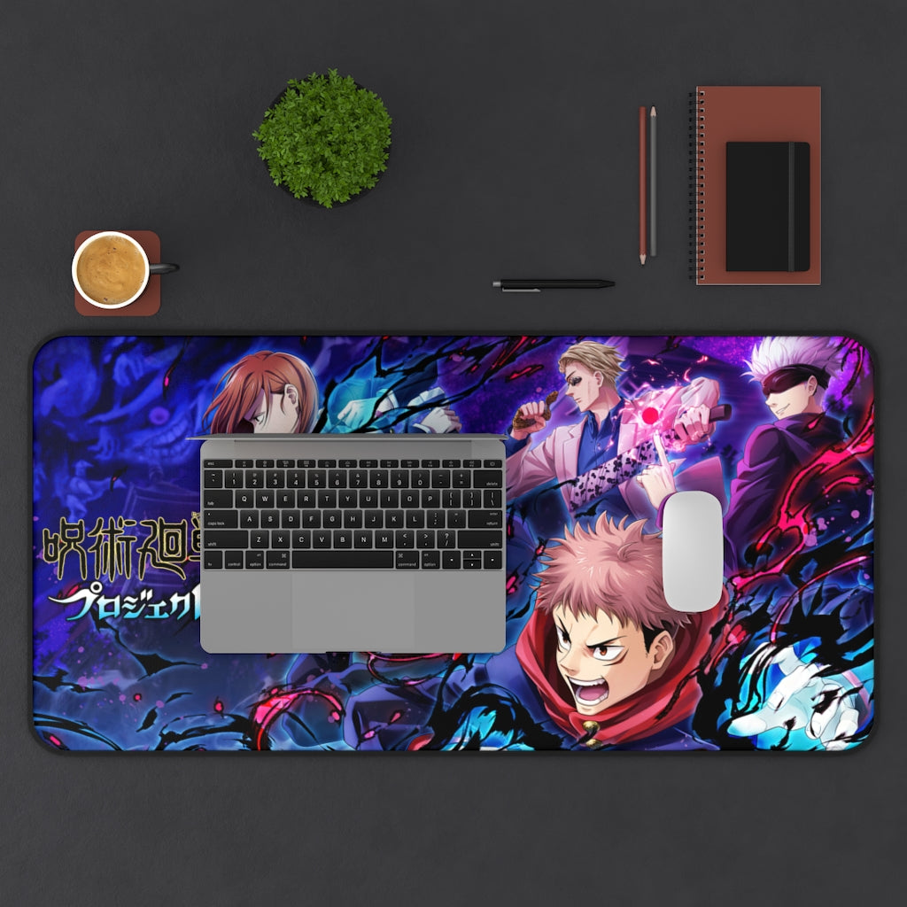 Jujutsu Kaisen Large Mouse pad / Desk mat - Satoru Gojo \ Yuji Itadori \ Megumi Fushiguro - The Mouse Pads Ninja Home Decor