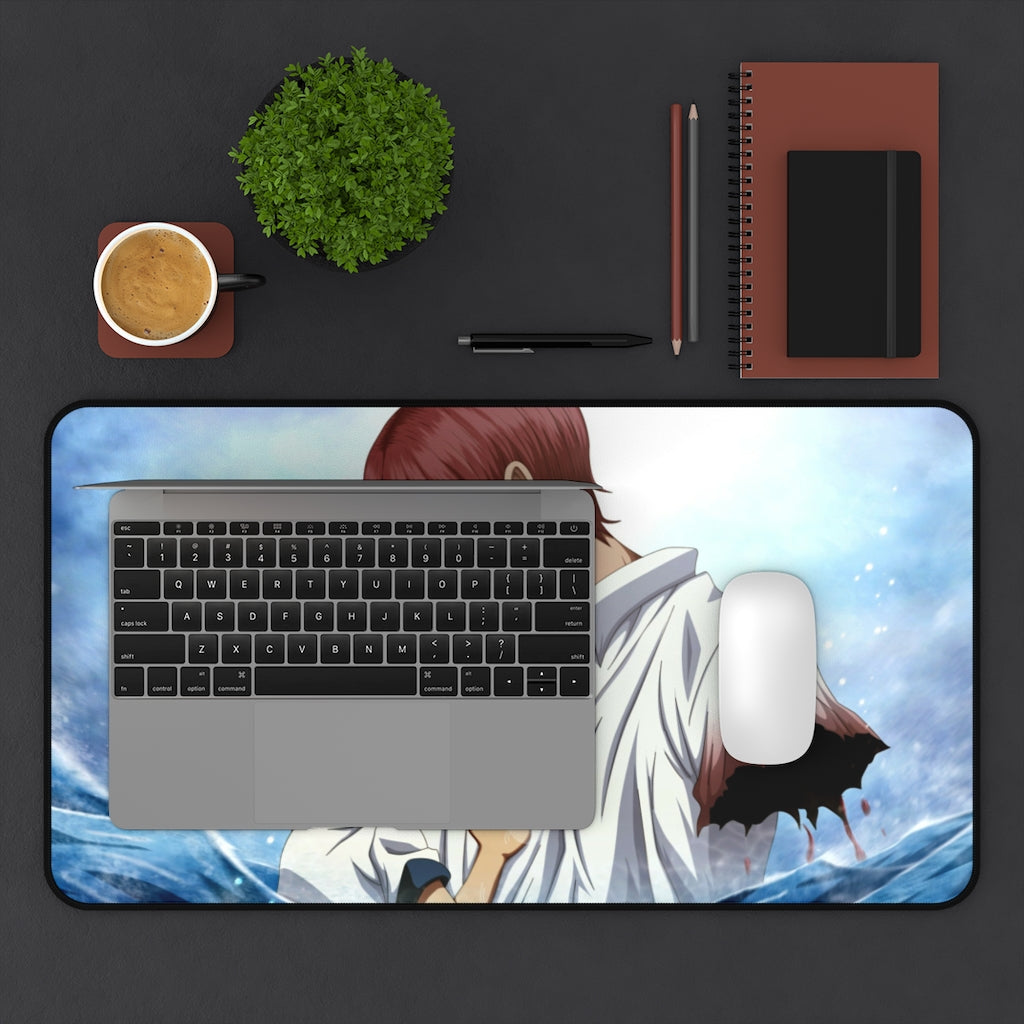 Shanks & Luffy - One Piece Large Mouse Pad / Desk Mat - The Mouse Pads Ninja Home Decor