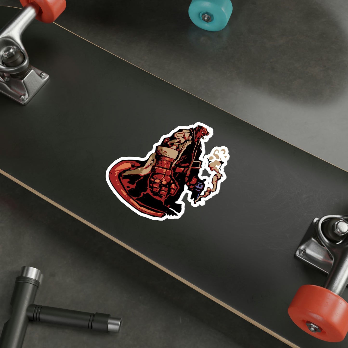 Hellboy Waterproof Sticker - Weatherproof Vinyl Car Decal