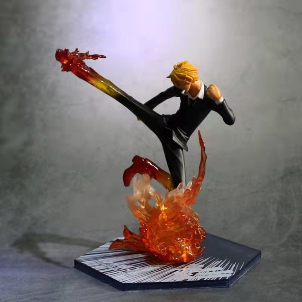 16CM Vinsmoke Sanji Figurine One Piece Accessories Anime Action Figure Adult Children Kids Toys Manga Gift Free Shipping Items