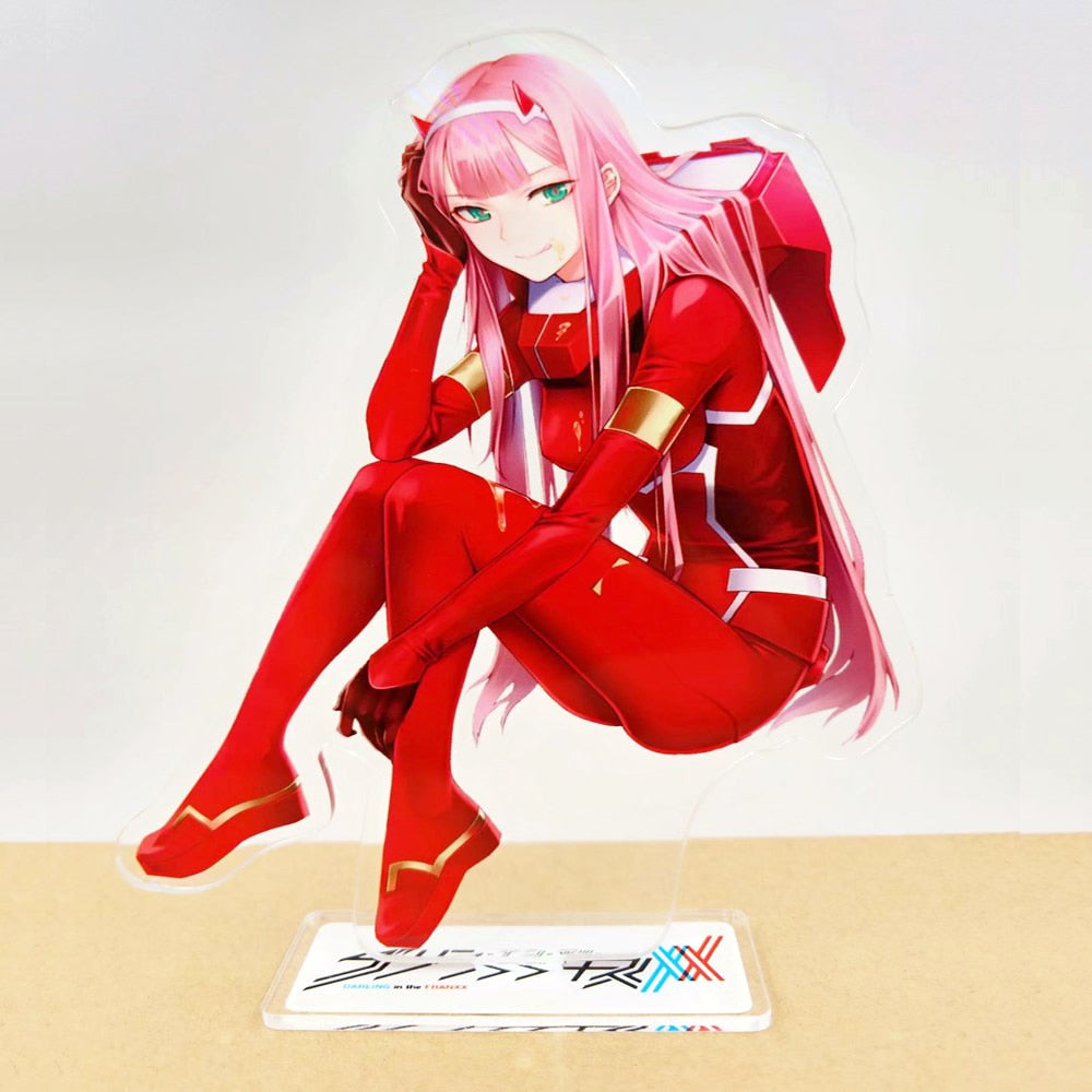 DARLING in the FRANXX ZERO TWO 02 CODE 002 #B desgin acrylic standee figurines desk decoration cake topper anime