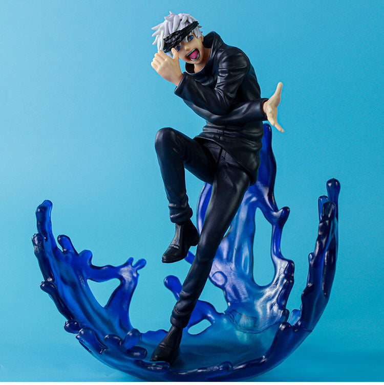 24 cm Gojo Satoru Action Figure  "No Box" |  Jujutsu Kaisen Anime Figures Itadori Fushiguro Megumi Figurine Dolls Toys