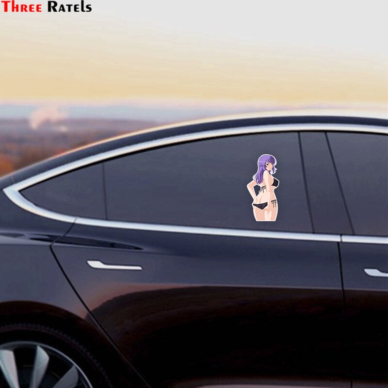 Anime Girls Large Stickers | Girls Car stickers | Kawai Car stickers | Kawai anime girl Stickers