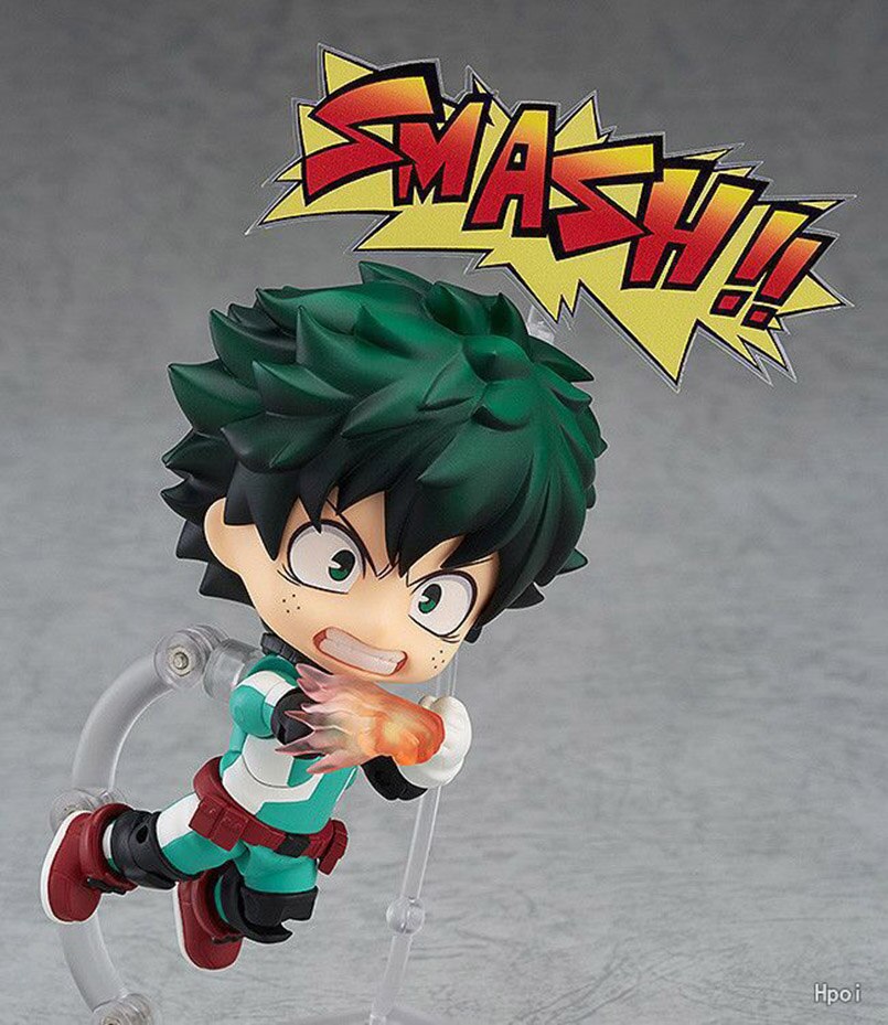 10cm Q Version Anime My Hero Academia Figure 686#  Midoriya Izuku PVC Action Figure Collectible model toys kid gift