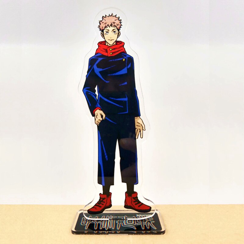 Jujutsu Kaisen Yuji Itadori Gojo Satoru Kugisaki Nobara Fushiguro Megumi crylic standee figurines desk decoration cake topper