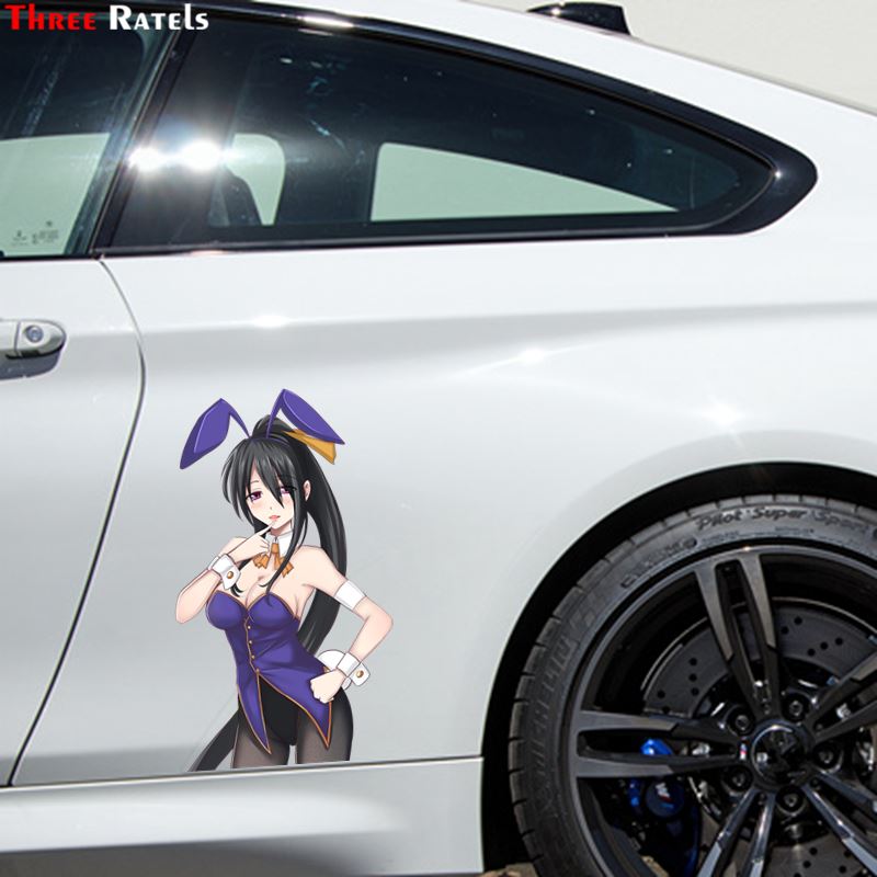 Anime Girls Large Stickers | Girls Car stickers | Kawai Car stickers | Kawai anime girl Stickers