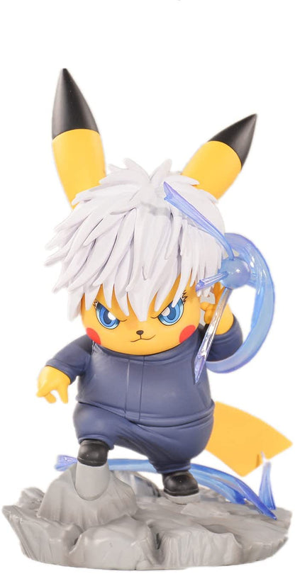 20CM Jujutsu Kaisen Pikachu Action Figure Gojo Satoru | Cosplay Pokemon Pikachu Anime Model Toy for  Gifts Decoration