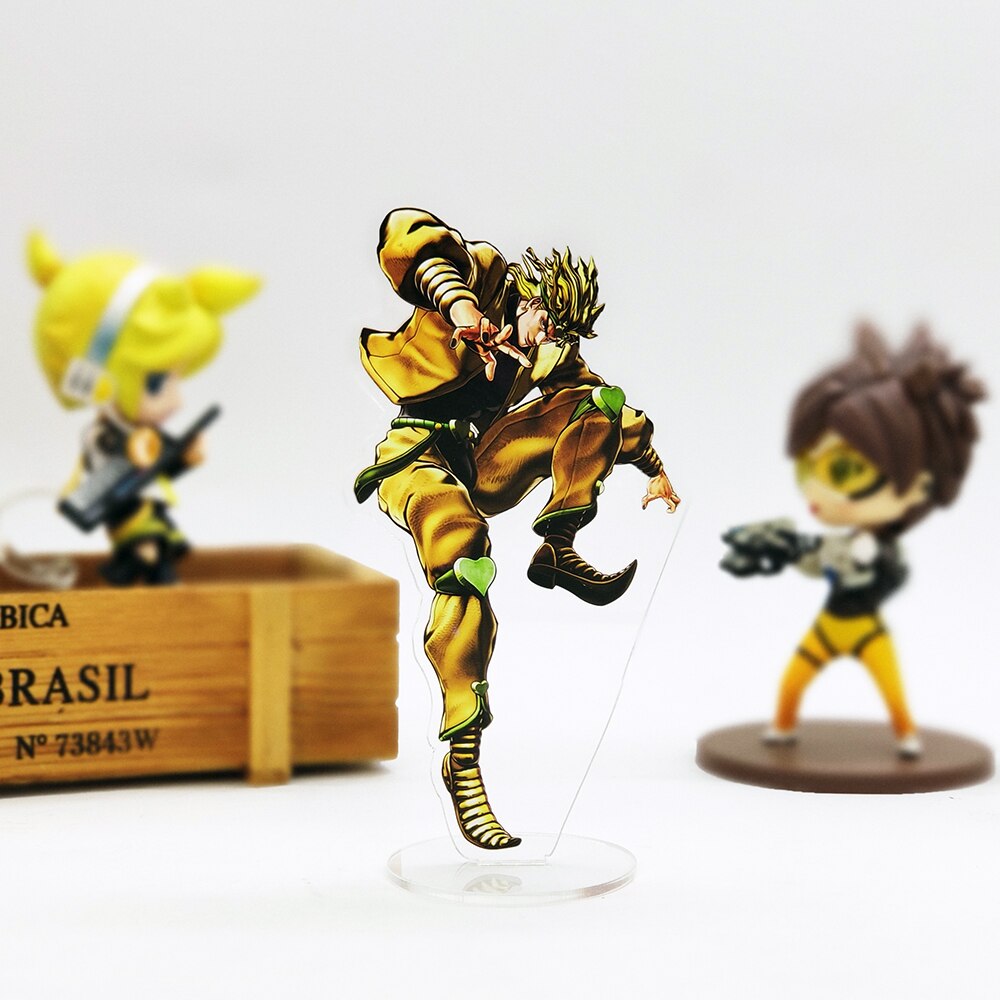 JOJO JoJo&#39;s Bizarre Adventure DIO BRANDO  anime Japanese acrylic standee figurines desk decoration cake topper