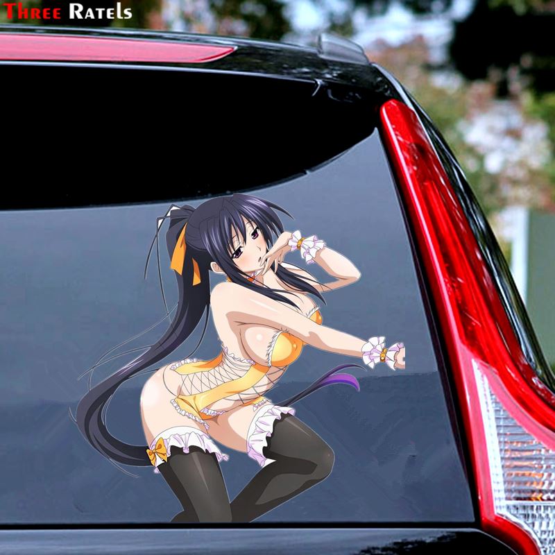 Anime Girls Large Stickers | Girls Car stickers | Kawai Car stickers | Kawai anime girl Stickers